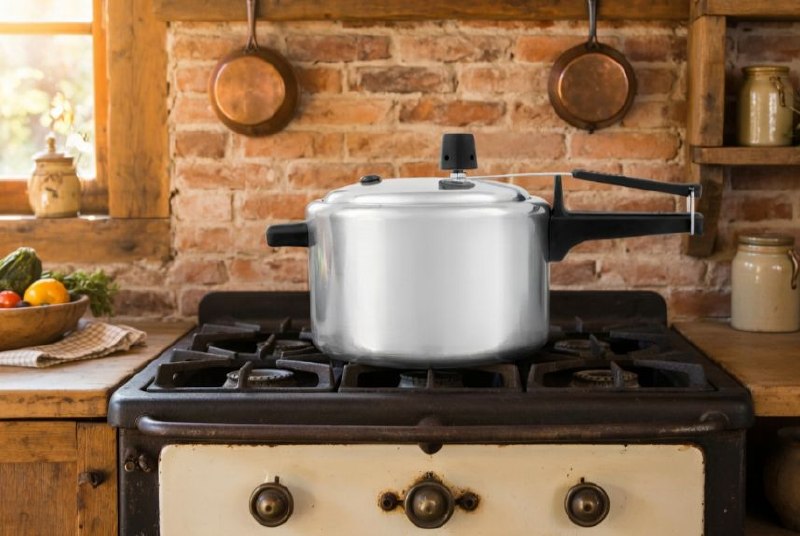 Panela de Pressão Panelux 4,5L Prata Classic 5000002