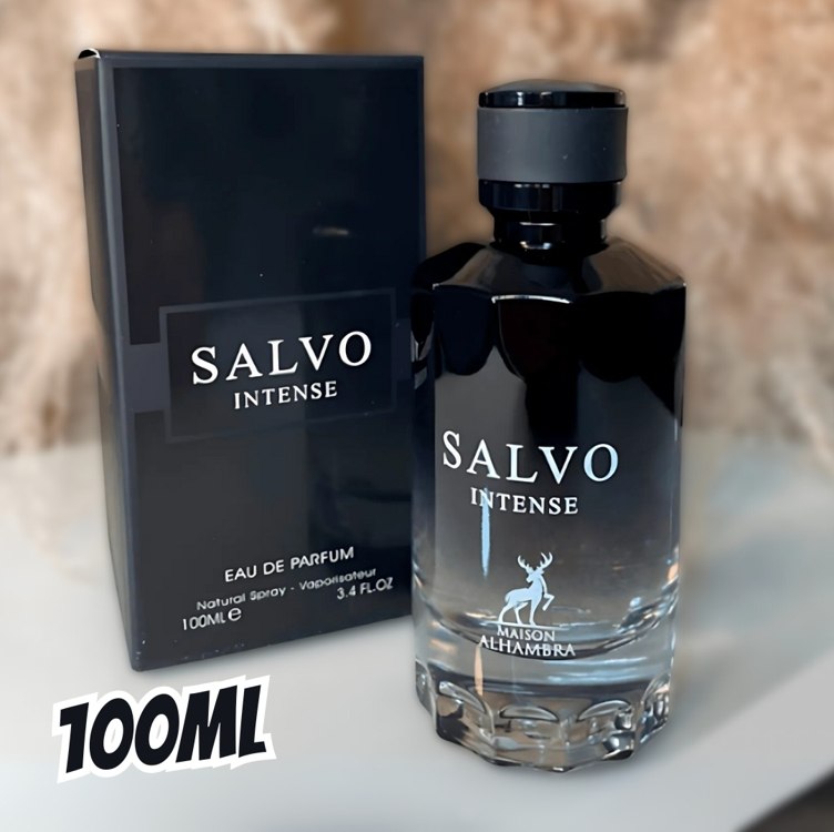 Perfume Masculino Arabe Salvo Intense 100ml Original C/ Nf