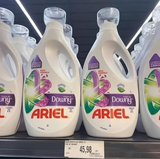 Sabão Líquido Ariel Com Toque de Downy Concentrado 2L(Rende 5 Litros)