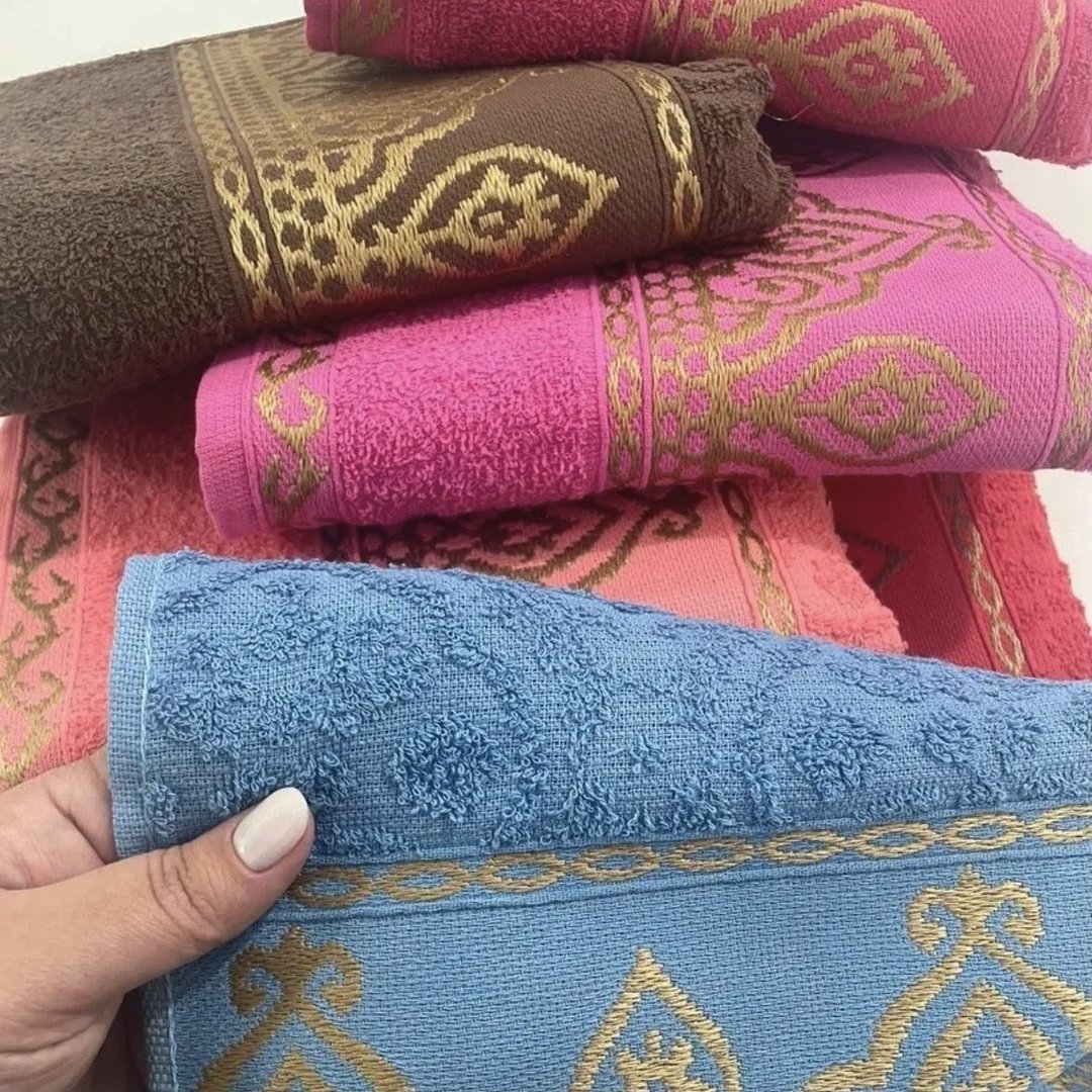 Kit 4 Toalha Rosto Algodão 330g/m2 Luxo Laune Haus Cores Sortidas Lisa