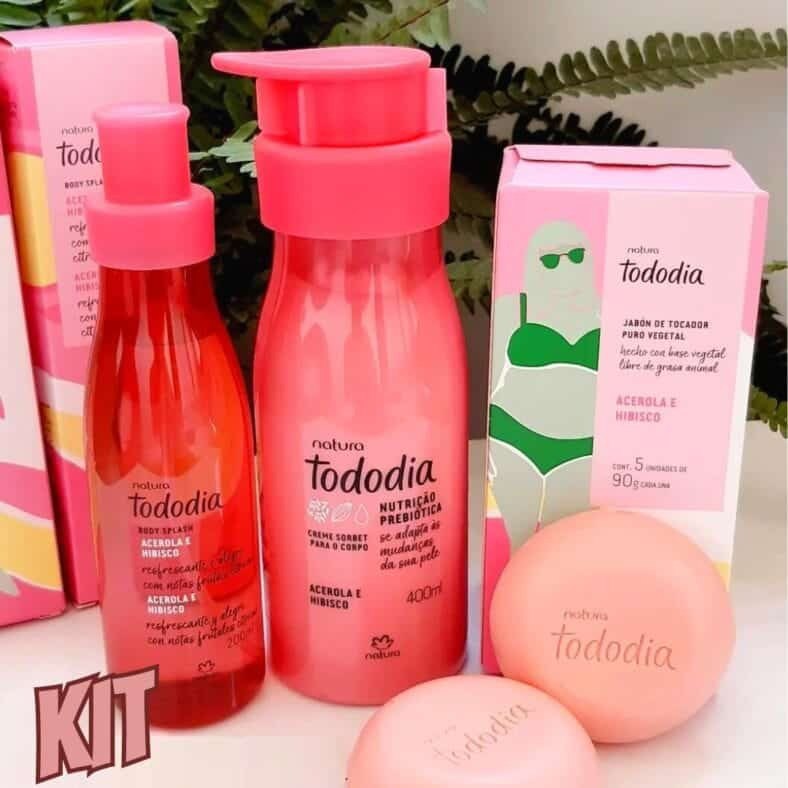Kit Tododia Acerola e Hibisco