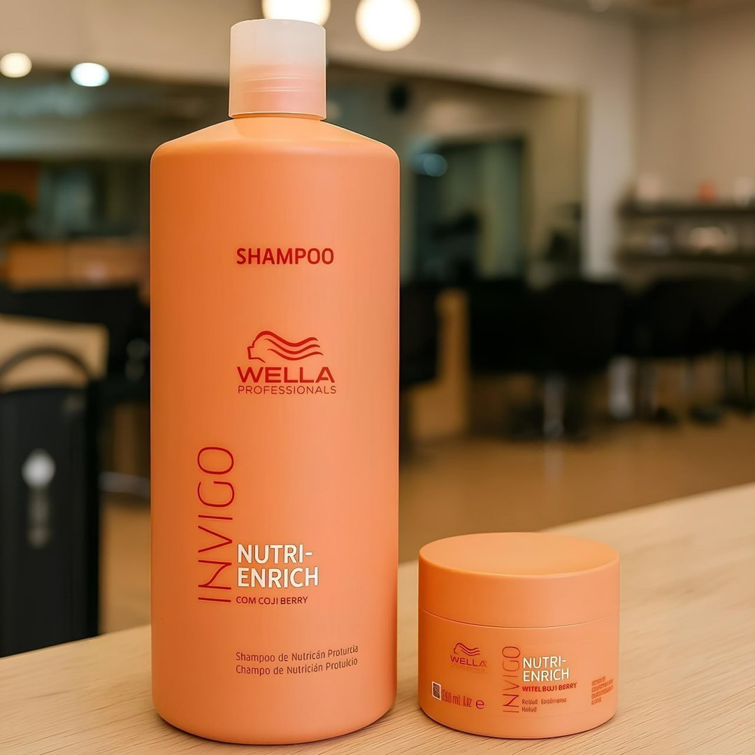 Kit Wella Professionals Invigo Nutri-enrich Shampoo Máscara