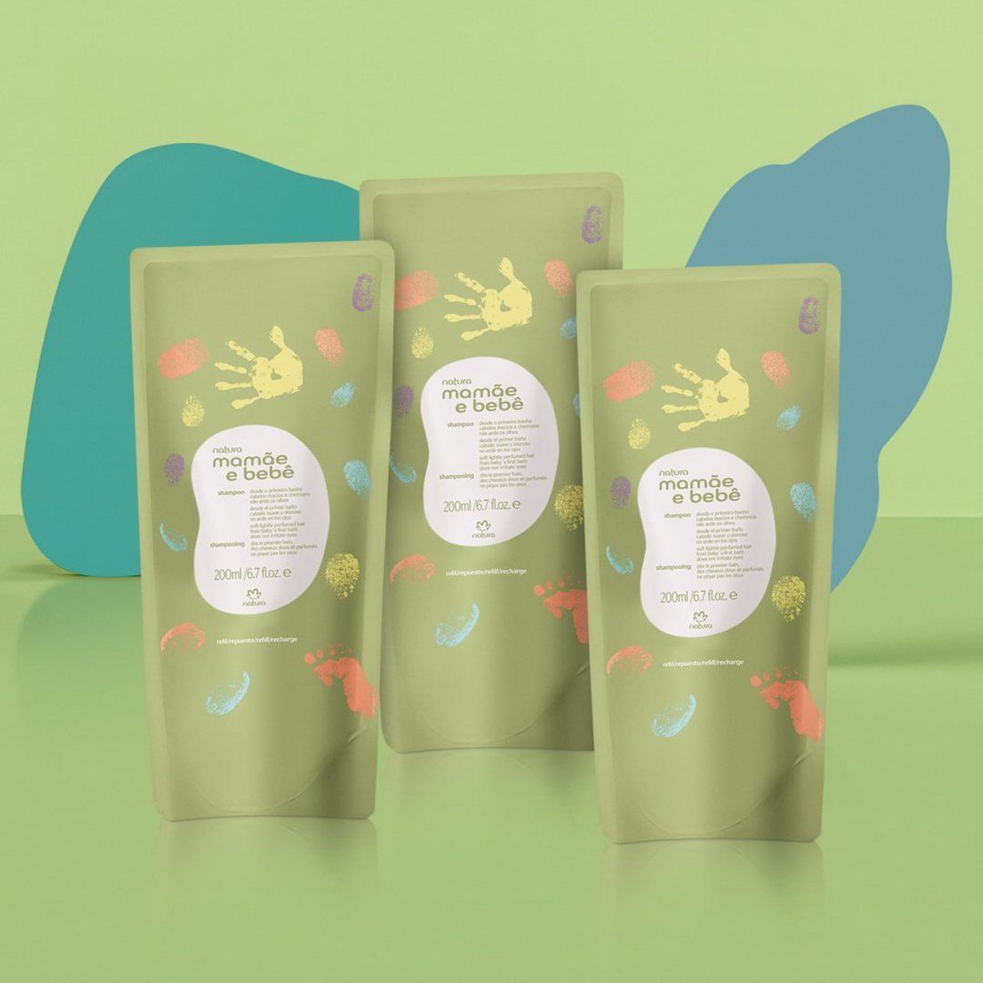 Kit Refil Shampoo Mamãe e Bebê (3 unidades)