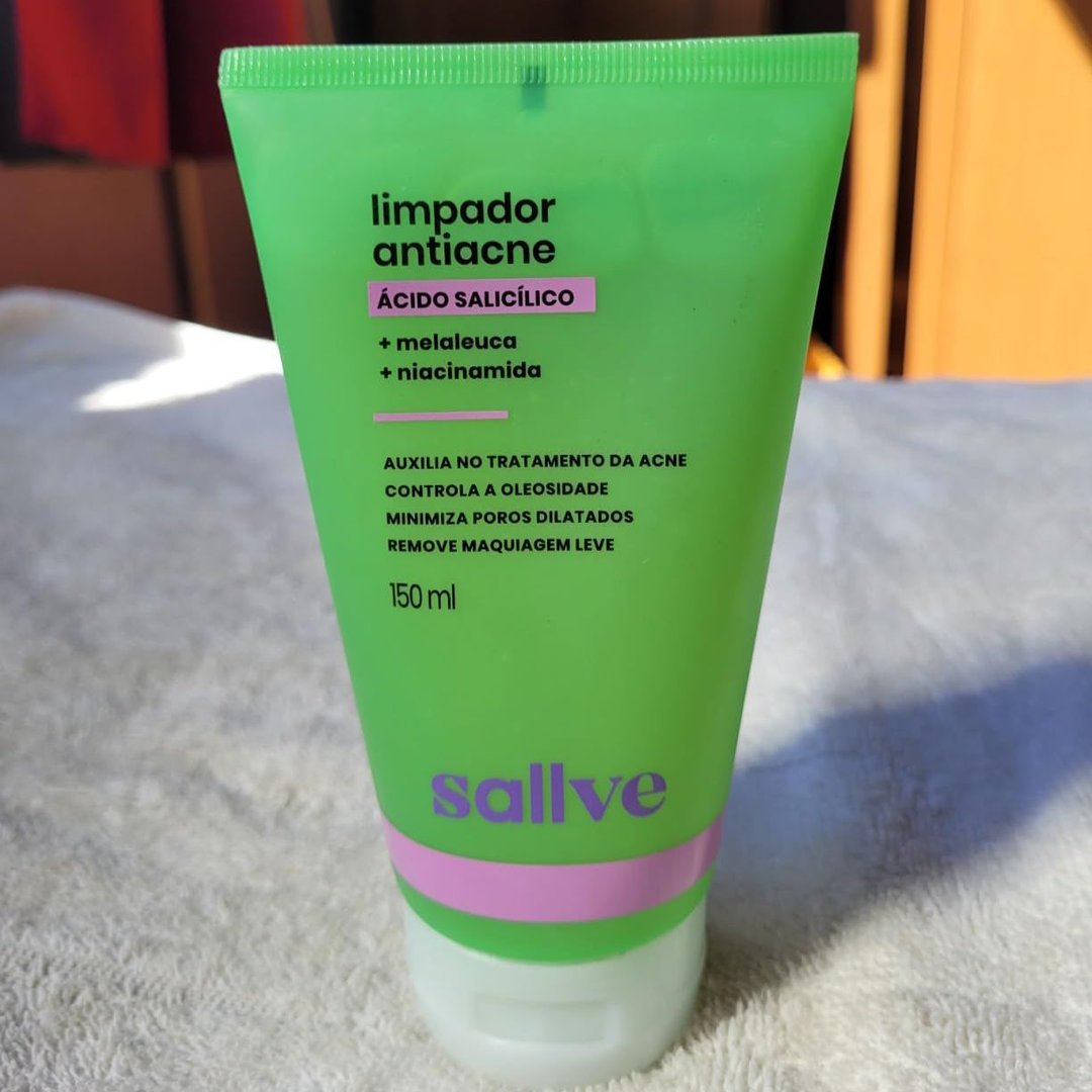 Sallve Limpador Antiacne 150Ml - Ácido Salicílico