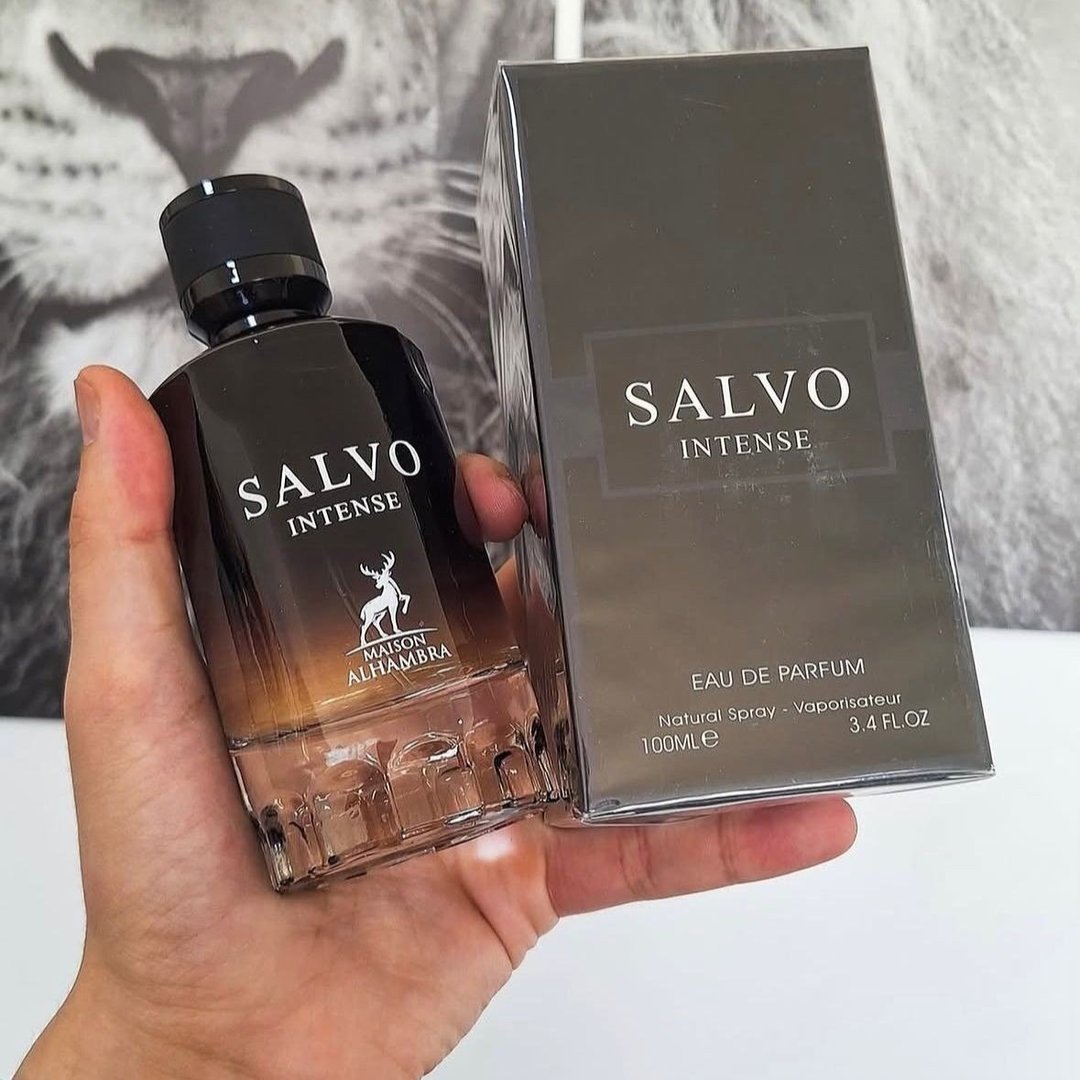 Perfume Masculino Arabe Salvo Intense 100ml Original C/ Nf