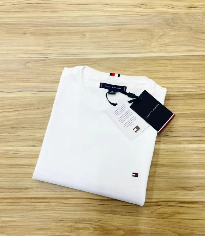 Camiseta Clássica Tommy Hilfiger Essential Cotton Tee