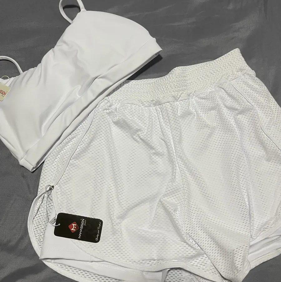 Conjunto Fitness Feminino Top E Short Duplo