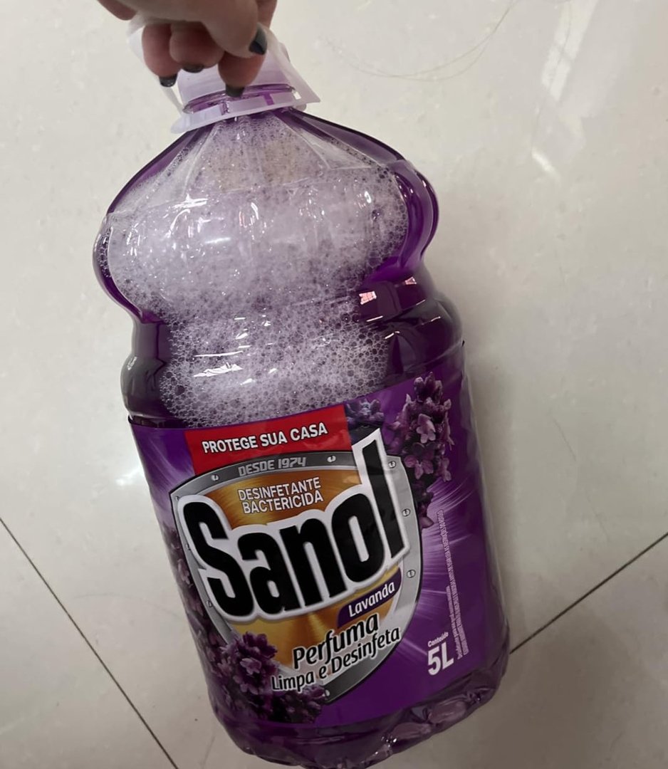 Desinfetante Líquido Sanol Para Uso Geral Lavanda ou Eucalipto - 5 Litros -