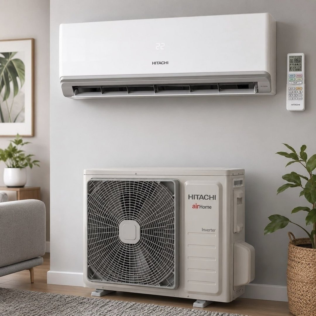 Ar Condicionado Split 9000 BTU Inverter Wi-Fi Hitachi Frio 220V