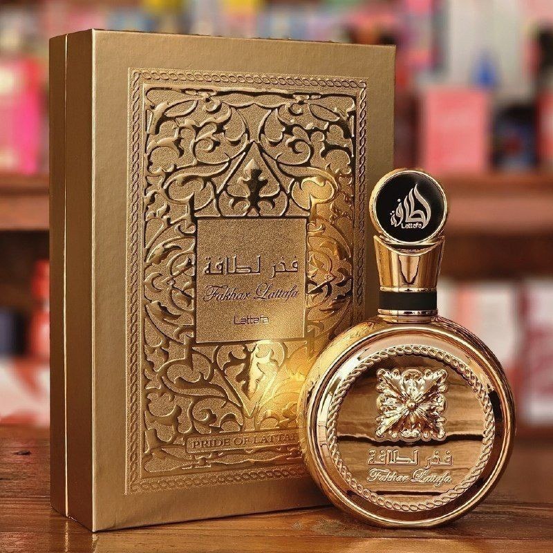 Perfume Árabe Lattafa Fakhar Gold Extrait Eau De Parfum 100m