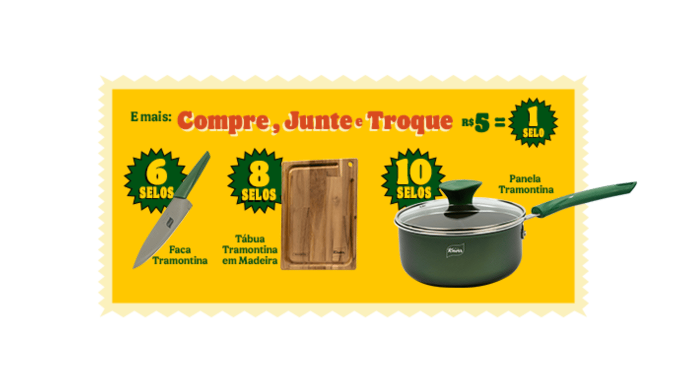 Brinde: Tramontina + Knorr – sem sorteio!