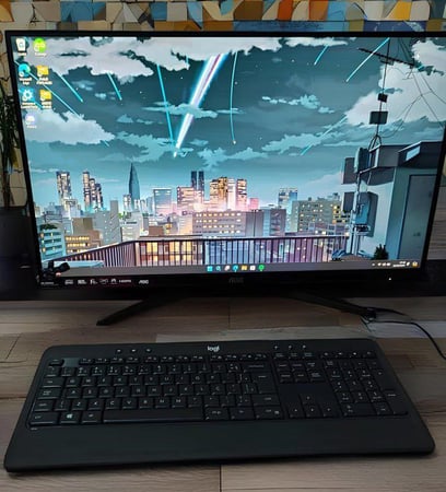 Monitor Gamer AOC Hero 27" 165Hz 1ms Ajuste de Altura 27G2S/BK