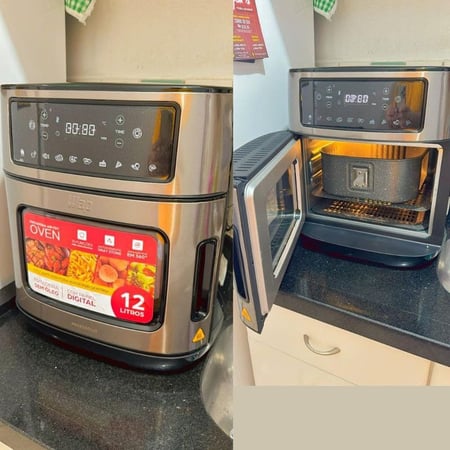 Fritadeira Elétrica Wap Air Fryer Oven Digital 1800w
