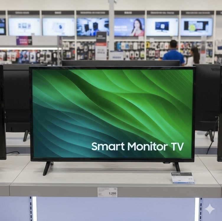 Smart TV Samsung 32" HD Tizen HDR Wi-Fi HDMI Bivolt Preta