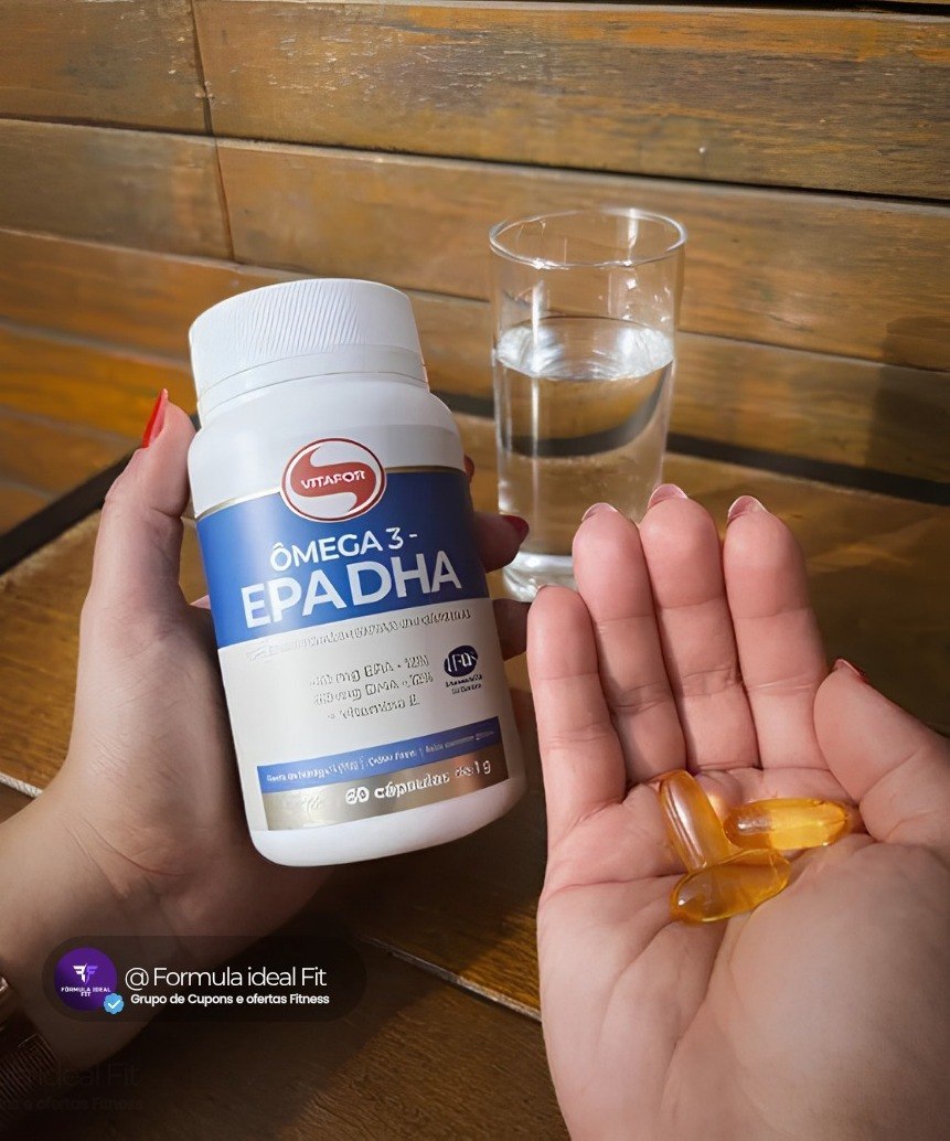 Ômega 3 Epa Dha 60 Cápsulas Vitafor