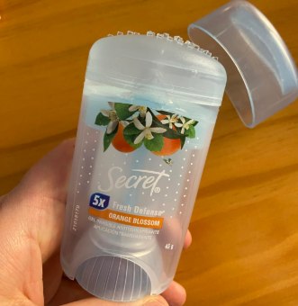 Secret Desodorante Antitranspirante em Gel Invisible Orange Blossom 45g