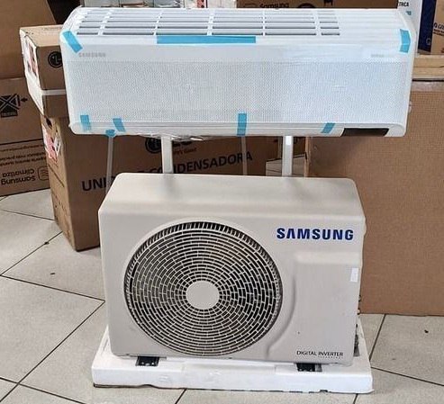 Ar-Condicionado Split Inverter 12000 BTUs Samsung WindFree AI Wi-Fi High Wall Frio - 220v