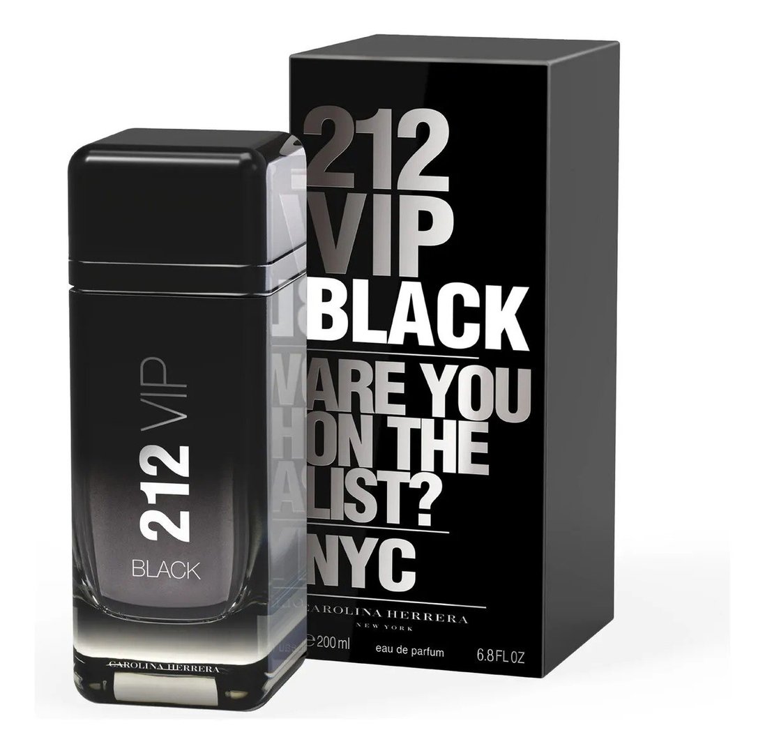 Perfume Carolina Herrera 212 Vip Black EDP - 200Ml