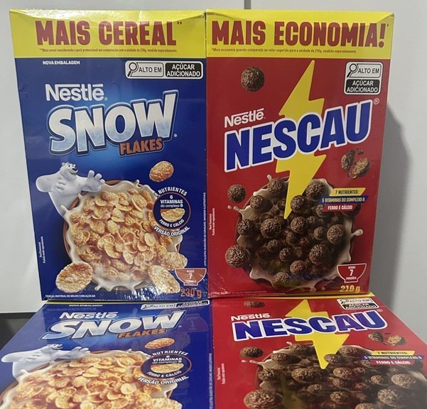 Kit Cereal Matinal Chocolate Nescau 210g + Snow Flakes 230g