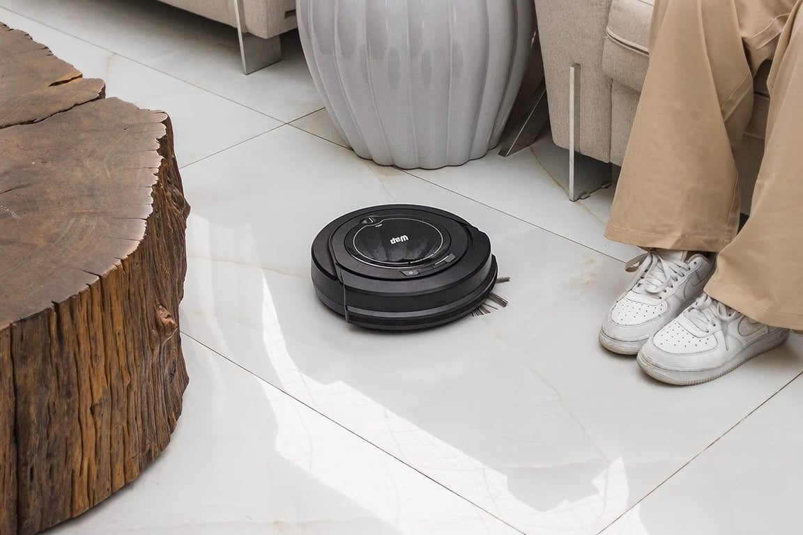 "Descubra a Revolução da Limpeza: Aspirador de Pó Robô WAP ROBOT ...