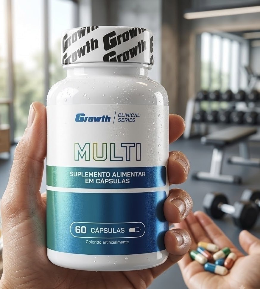 Multivitamínico 60 Cáps. - Sem Sabor Sem Sabor