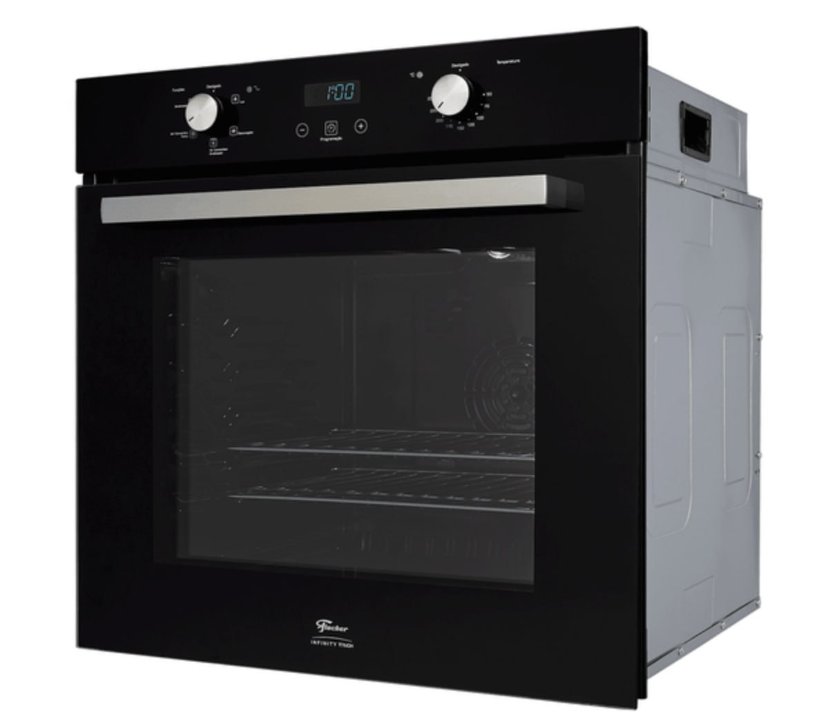 Forno Elétrico de Embutir FISCHER Touch 82L com Air Fryer