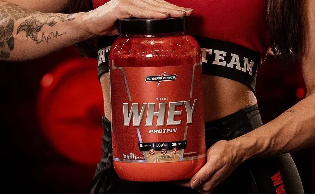 Nutri Whey Protein Chocolate Pote 900g Integralmédica