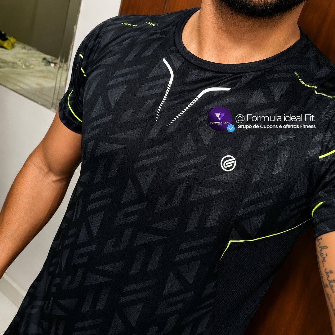 Kit 3 Camisetas Dry Fit Básicas Treino