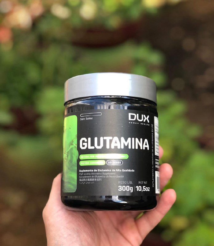 Glutamina 300g Dux Nutrition Sabor Natural
