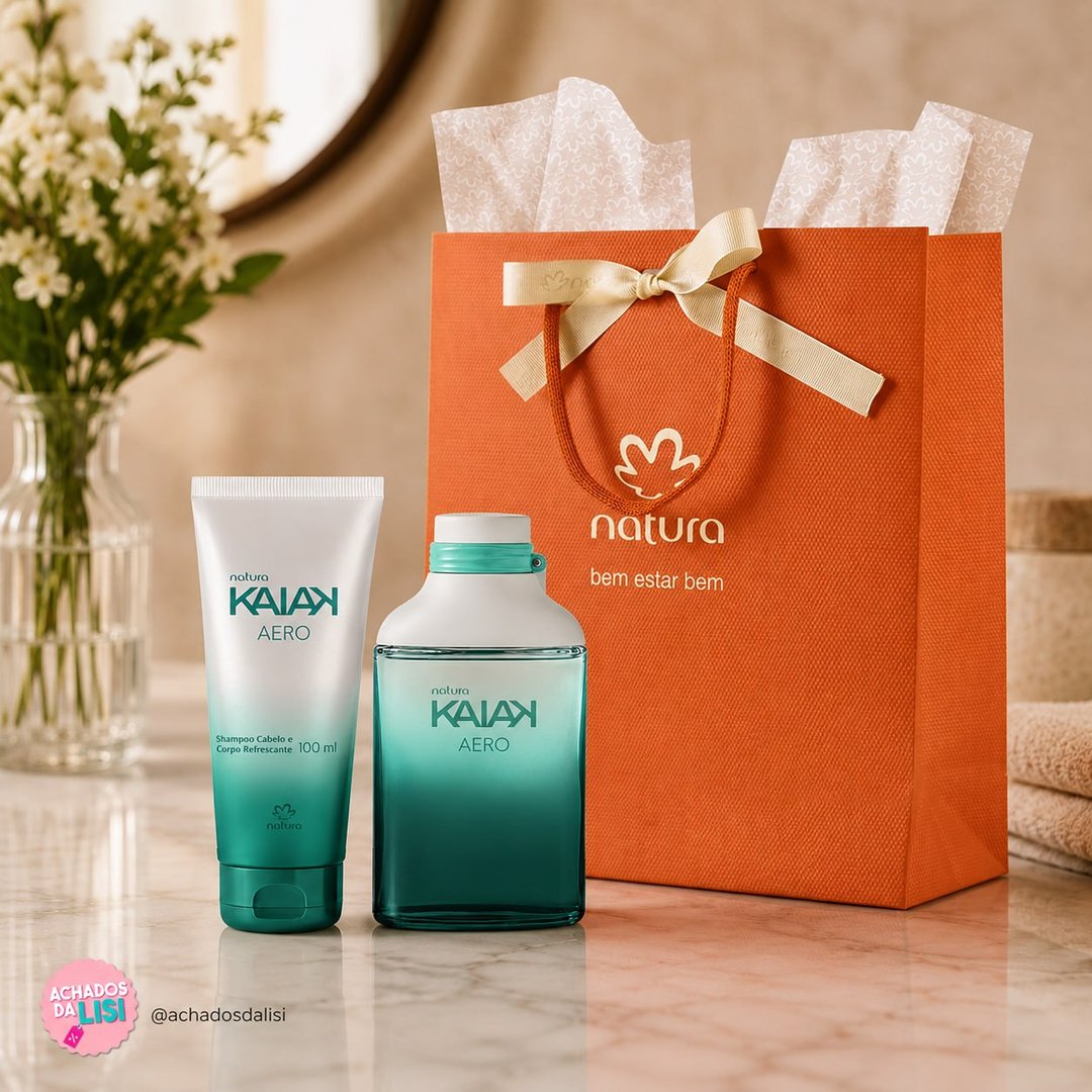 Presente Dia dos Namorados Natura Kaiak Aero Masculino