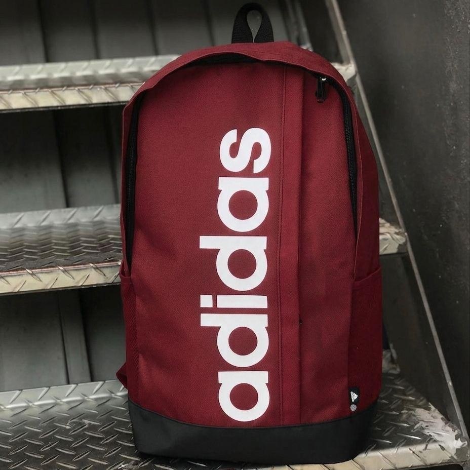 Mochila Linear adidas Borgonha Liso