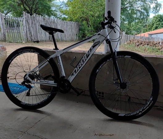 Bicicleta aro 29 Dropp Alumínio 21 Vel Marchas Freios a Disco Aluminum