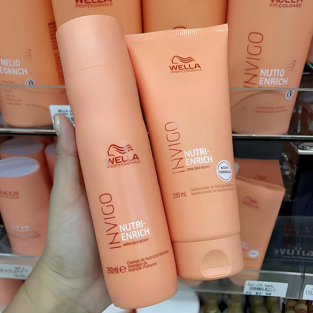 Kit Wella Pro Invigo Enrich Sh 250 Ml + Cd 200 Ml