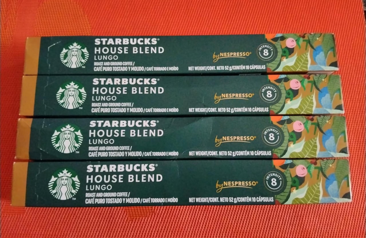 Café em Cápsula Starbucks® House Blend by Nespresso® - 10 cápsulas