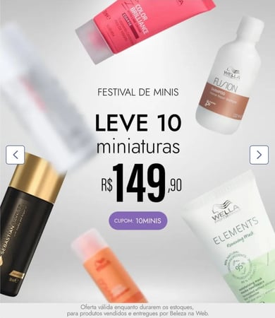 Festival de Minis | Leve 10 miniaturas por R$149,90