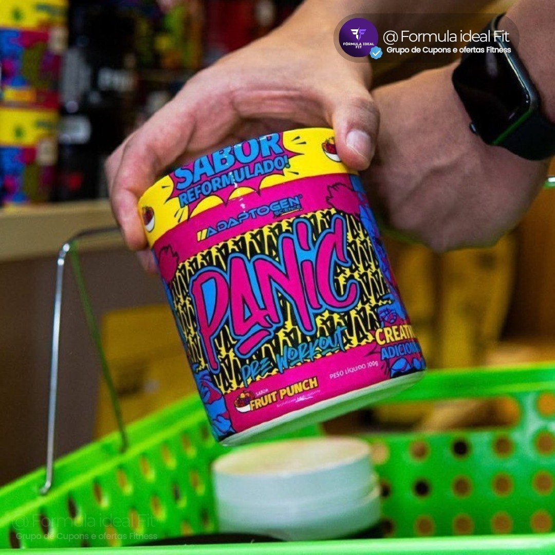Panic Pré Treino 300g Adaptogen Science