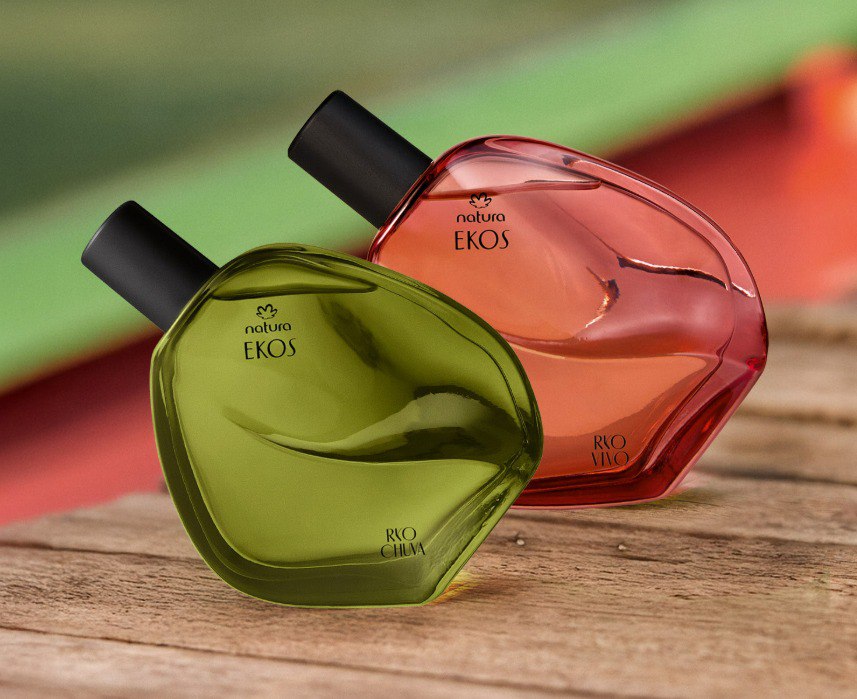 Kit Desodorante Colônia Ekos Ryo Chuva e Ekos Ryo Vivo
