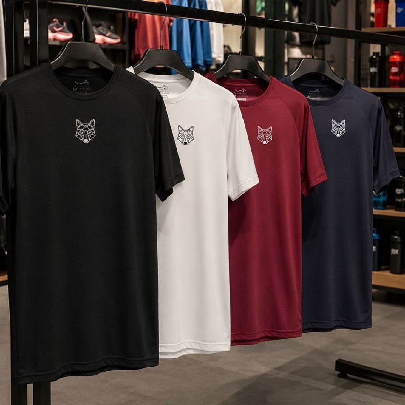 Kit 4 Camisetas Masculinas Dry Lobo Alpha