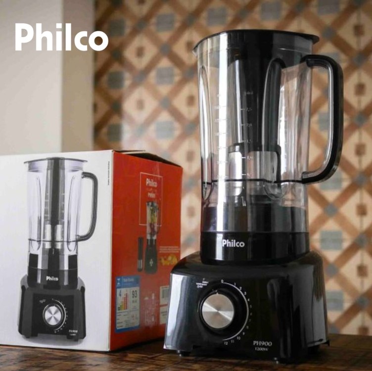 Liquidificador, Ph900, 3L, Preto, 220V, Philco