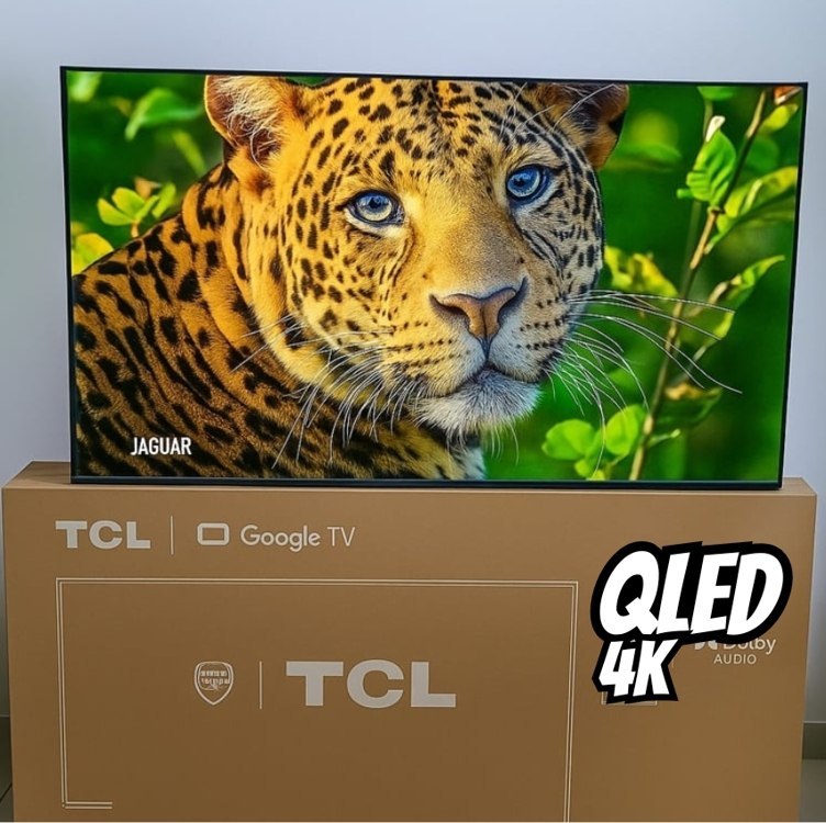 Smart Tv Tcl 50 Polegadas Qled 4k P7k Wifi Bluetooth Google Tv Hdr10+ Dolby Atmos Dolby Vi...
