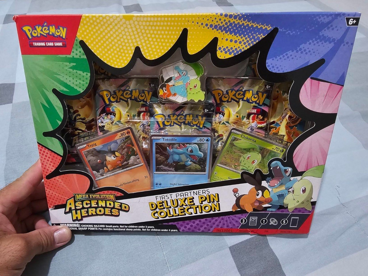 🤓Pokémon TCG: Mega Evolution - Ascended Heroes - First Partners Deluxe Pin Collection - I...