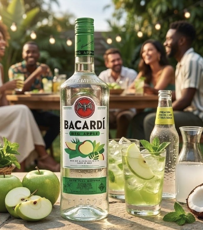 Rum Bacardi Big Apple 700ml