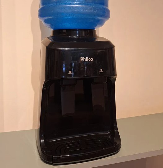🤓Bebedouro De Água Philco Gelada Natural 10l/20l Bivolt Pbe14 Cor Preto 110v/220v