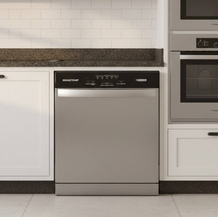 Lava Louças 8 Serviços Brastemp Cinza - BLF08BS 110V