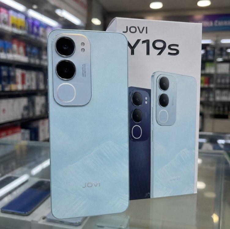 Smartphone JOVI Y19s 256gb, 4+4gb Ram Turbo, Câmera 50mp, Bateria 5500mah, Carregamento 15...