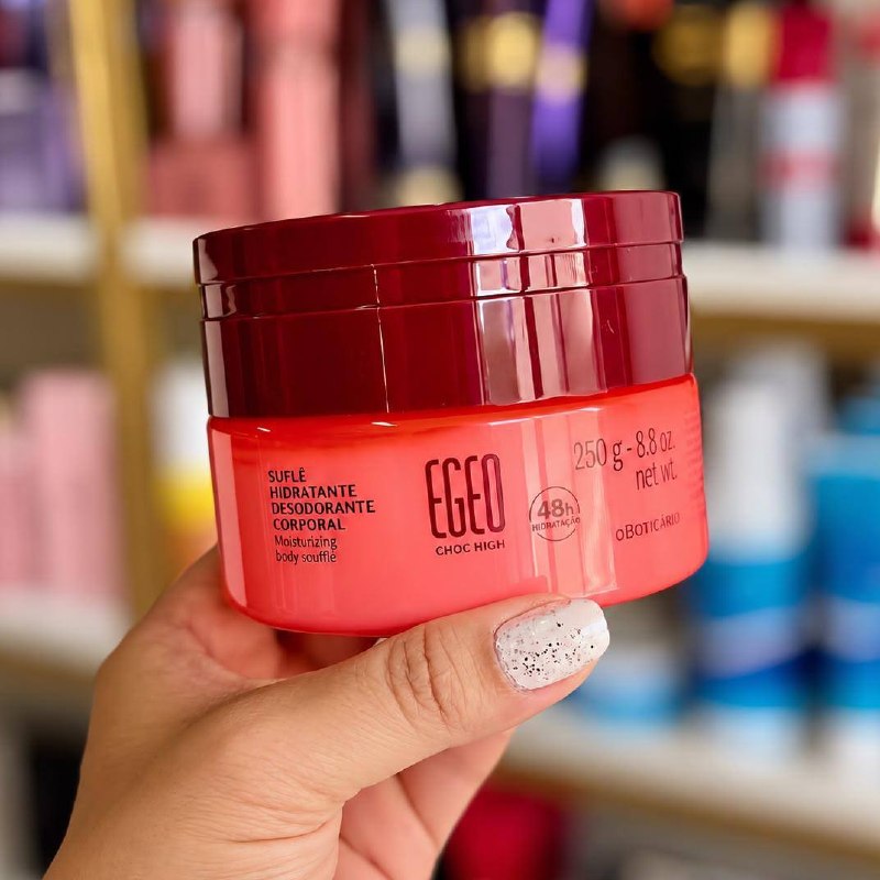Suflê Hidratante Corporal Egeo High 250g - O Boticário Fragrância egeo choc high
