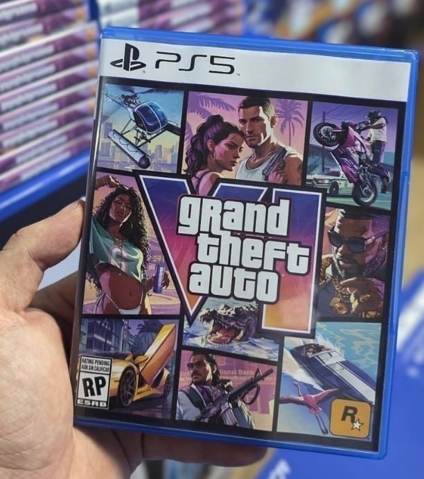 Jogo Grand Theft Auto VI (GTA 6) PS5 - Code in Box Pré-venda - Lançamento 19/11