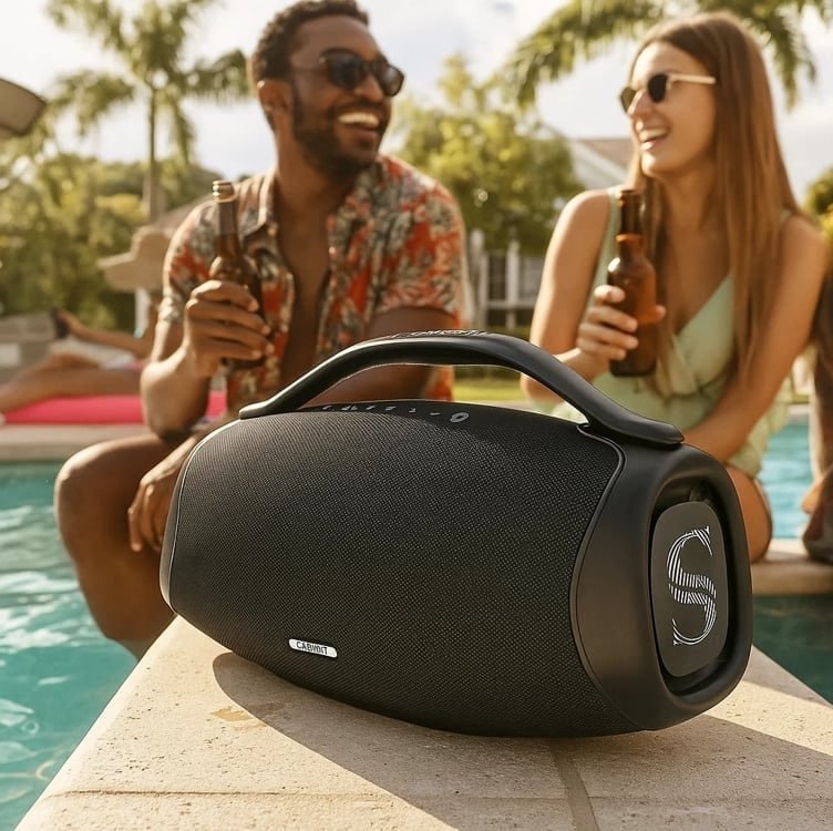 Caixa De Som Bluetooth 200w 39000mah Tws Ipx6 Sabala Dr-909