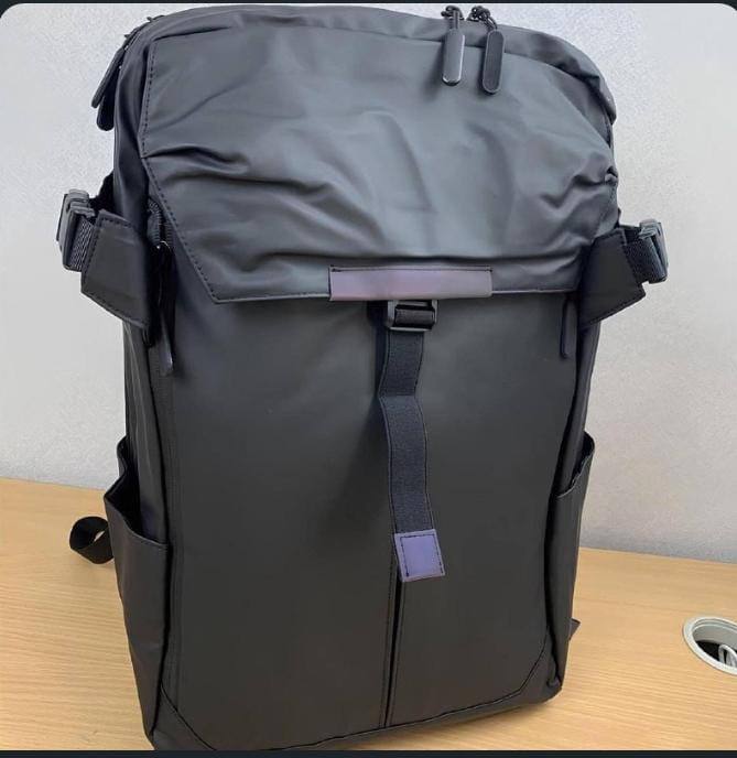 Mochila Notebook Impermeável Escolar Feminina Masculina Pret Preto Liso