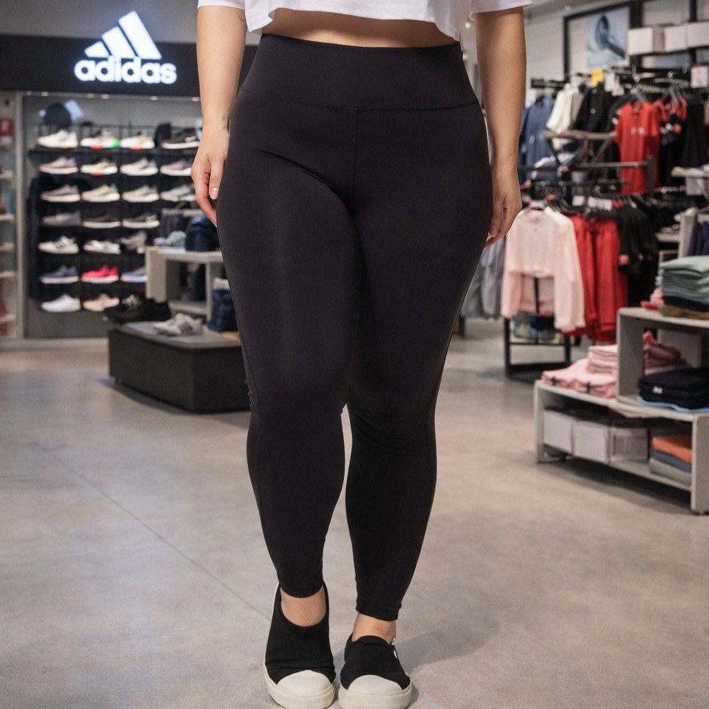Calça Legging Adidas All Me Essentials Black Feminina - Tam. P